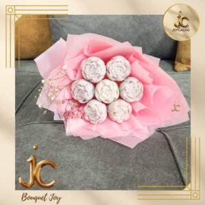 bouquet chocolat saint-valentin joycacao fleurs en chocolat