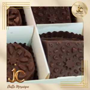 Datte mosaïque chocolat farcie pâte de datte amande 9loub 9ra3 spécial Ramadhan